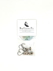 1/32oz Premium Float n Fly  Painted Jig Head 5 Pack (Baby Bass Olive Color)