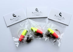 Float and Fly Fluorocarbon Leader 8.5ft 3 Pack (Black Leech Size 6)